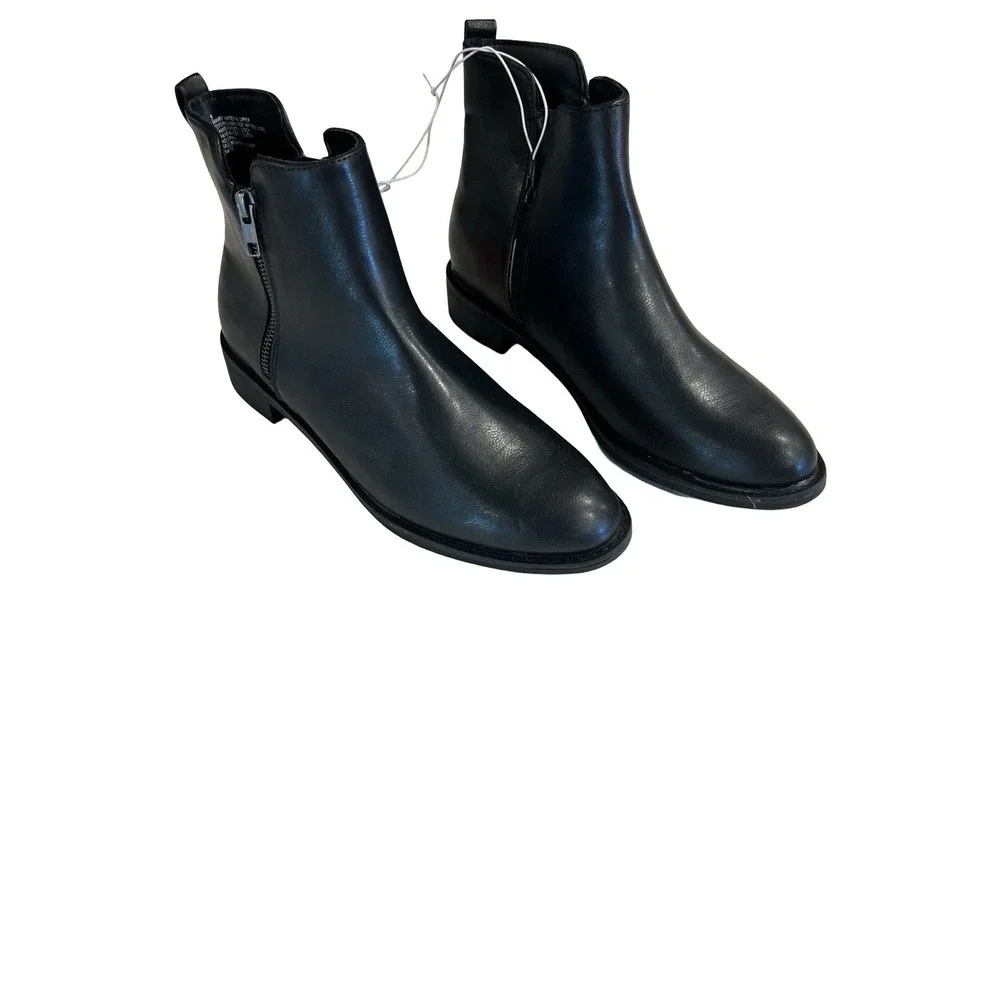 universal Thread Womens‎ Brenna Ankle Boots with Memory Foam Insole Black 9